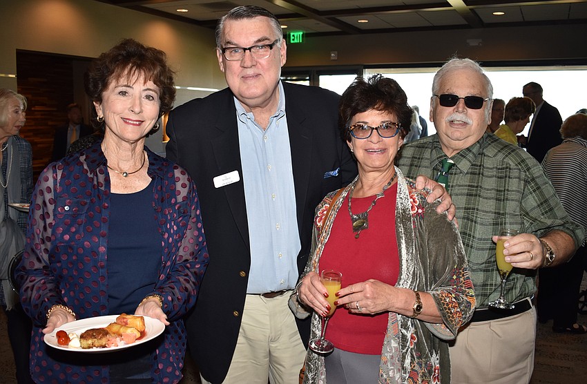 Barbara Brizdle, Jim Roque and Robin and Mike Strauss