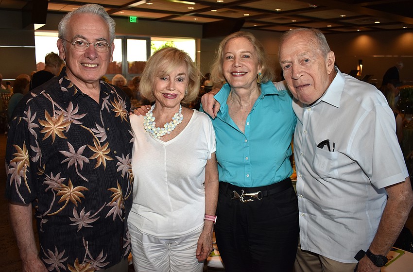 Gigi and Ben Huberman with June and Marvin Rogul