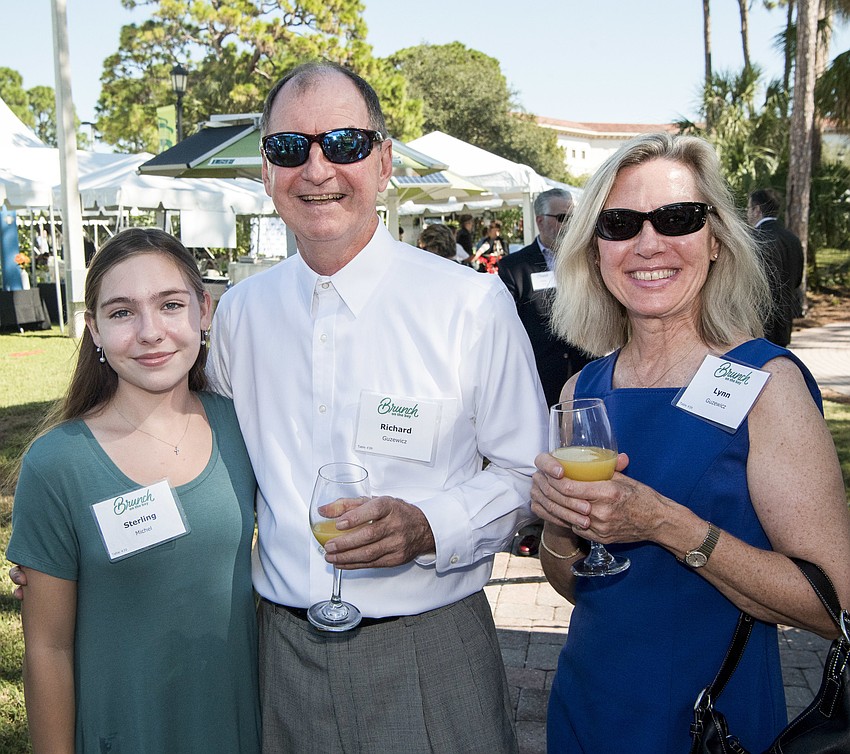 Sterling Michel with Richard and Lynn Guzewicz