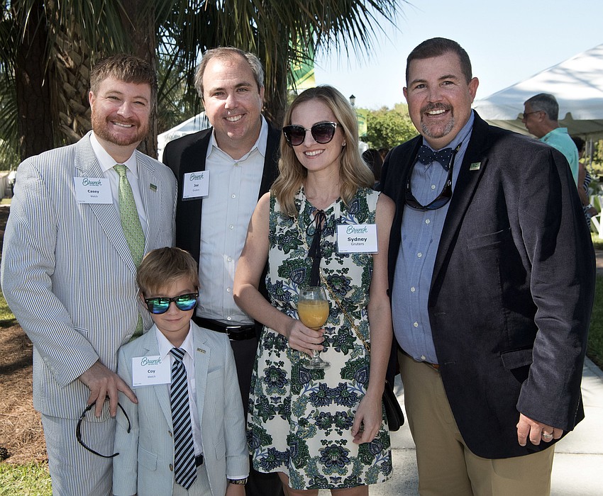 Casey and Coy Welch, Joe and Sydney Gruters and Jay Riley