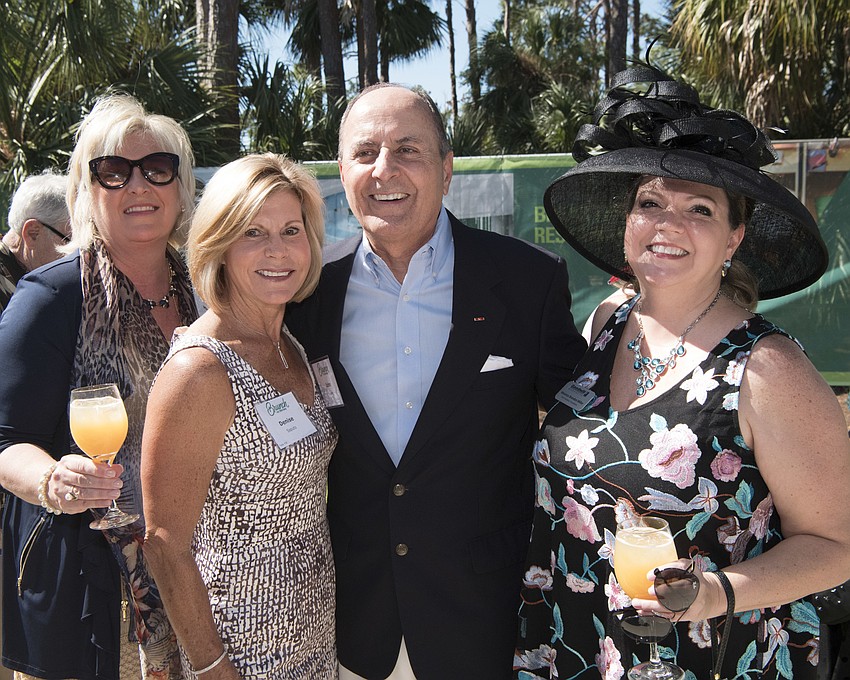 Maribeth Phillips, Denise and John Saputo and Veronica Brandon Miller