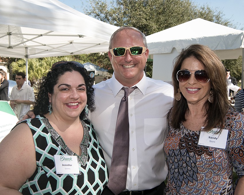 Jennifer Sims, Todd Morton and Sandy Taylor