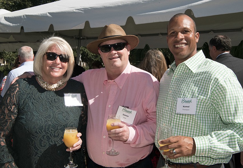 Marla and James Doss with Kemel Thompson