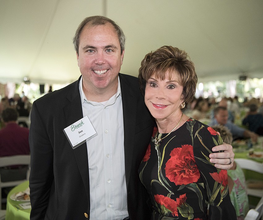 Joe Gruters with Dr. Judy Genshaft