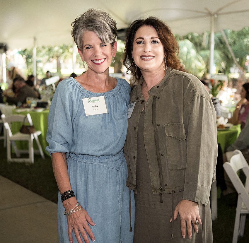 Sally Schule and Terri Najmolholda