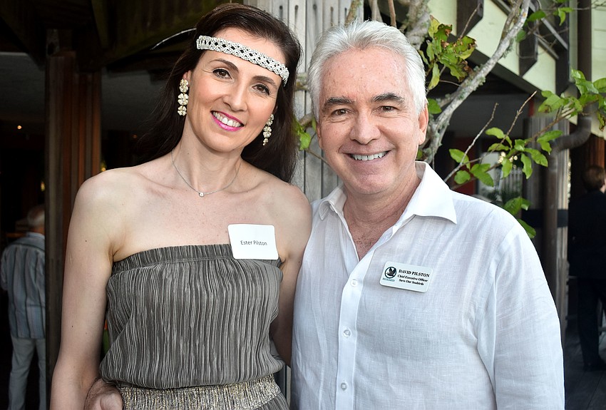 Ester Pilston and Save Our Seabirds CEO David Pilston