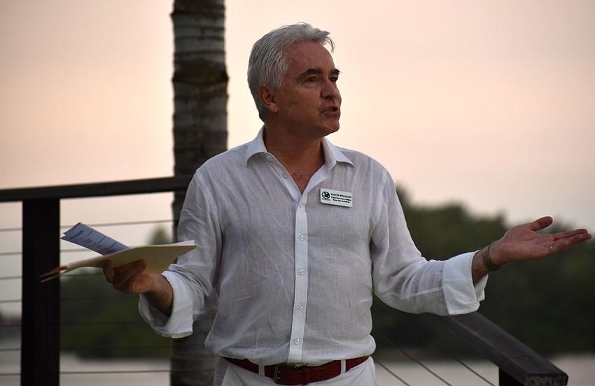 Save Our Seabirds CEO David Pilston welcomes and thanks donors.