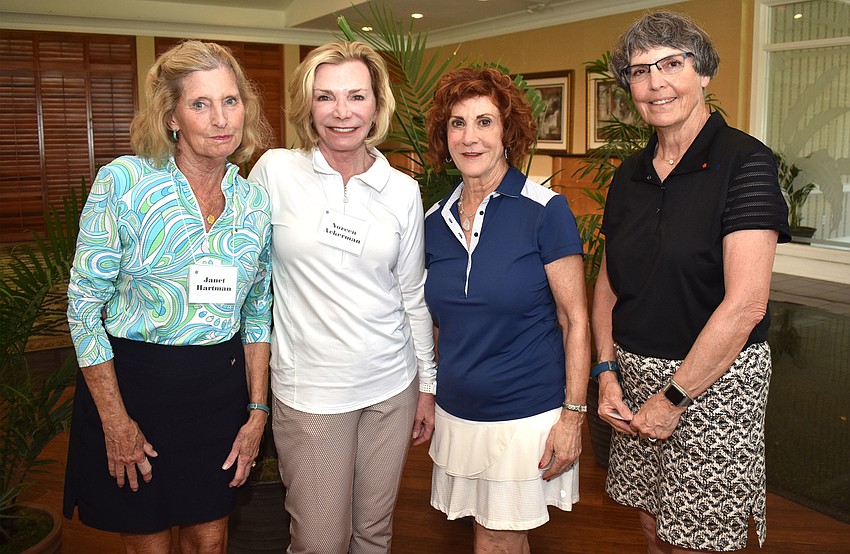 Key Niners officers Janet Hartman, Noreen Ackerman, Debbie Rand and Carol Meese