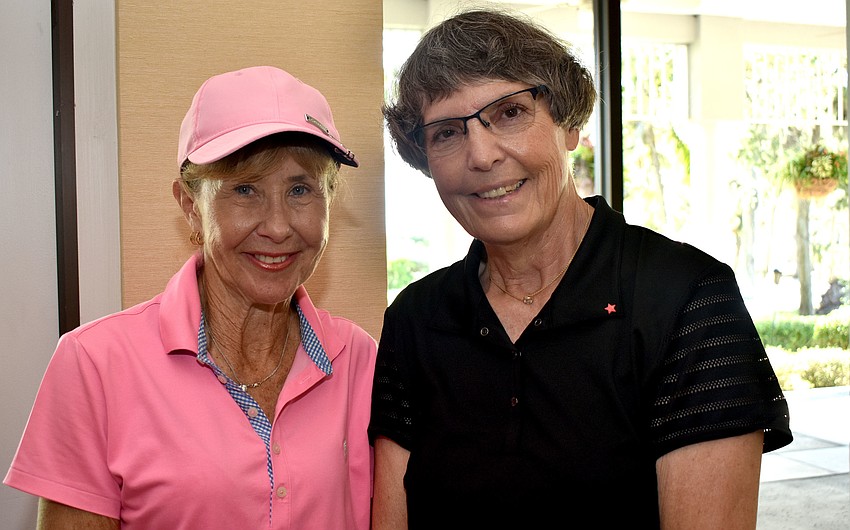 Linda Rhinelander and Carol Meese