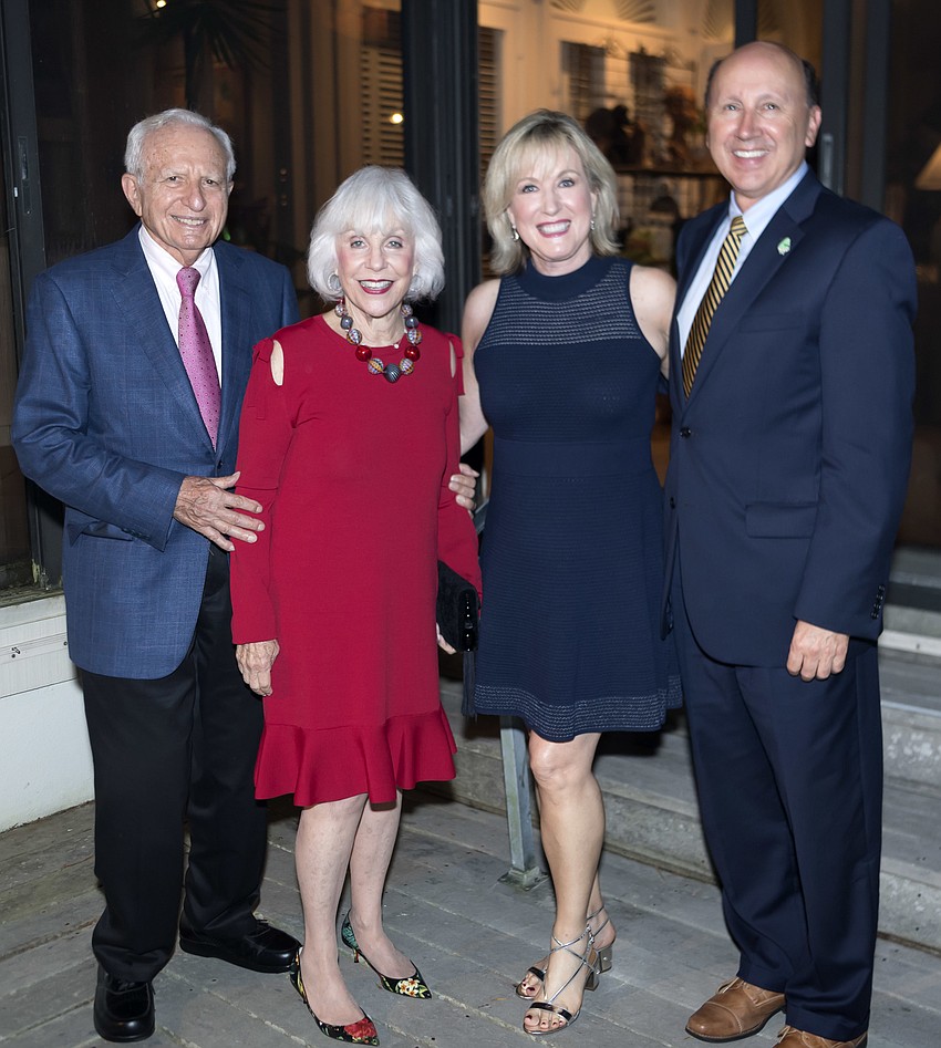 Chuck and Margie Barancik with Teri Hansen and Mark Pritchett