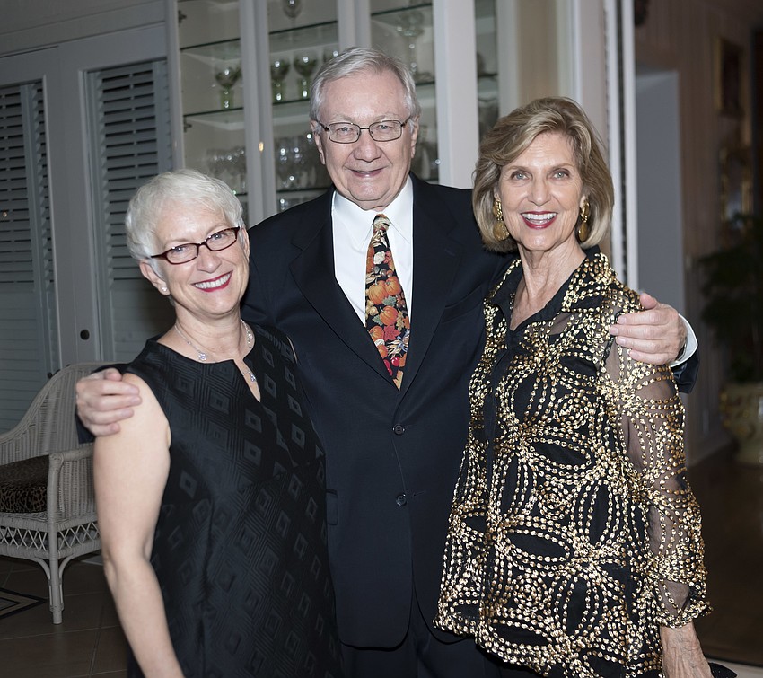 Betsy Kane-Hartnett with John and Myrna Welch