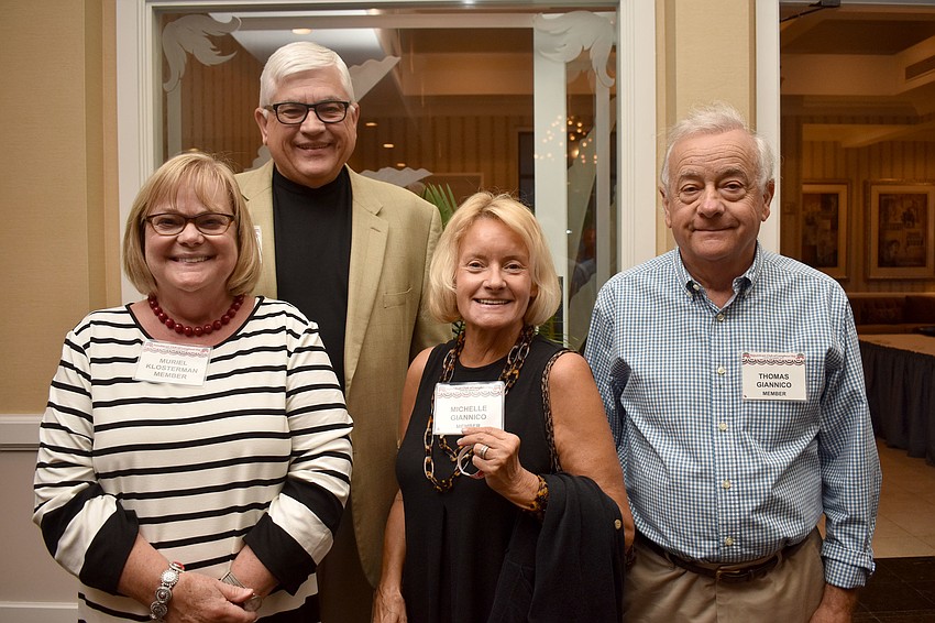 Muriel and Bob Klosterman and Michelle and Thomas Giannico