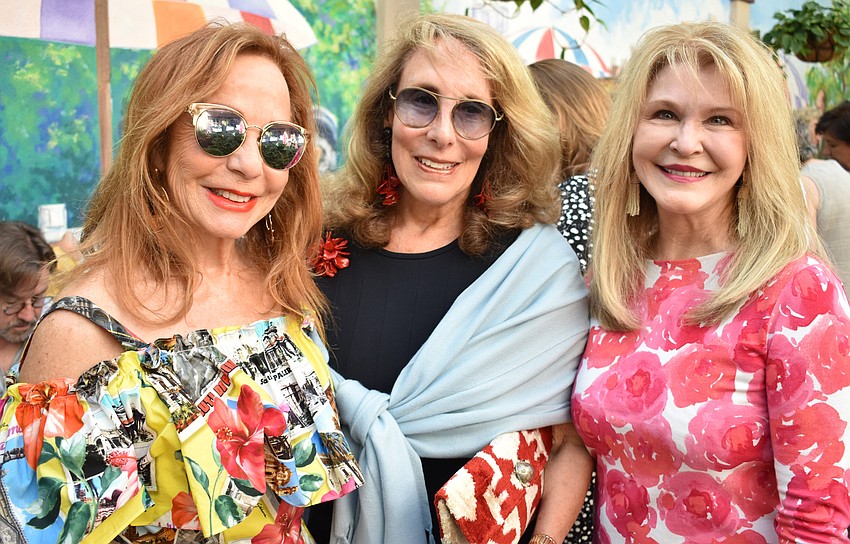 Eileen Curd, Sandi Stuart and Jeanne Graham