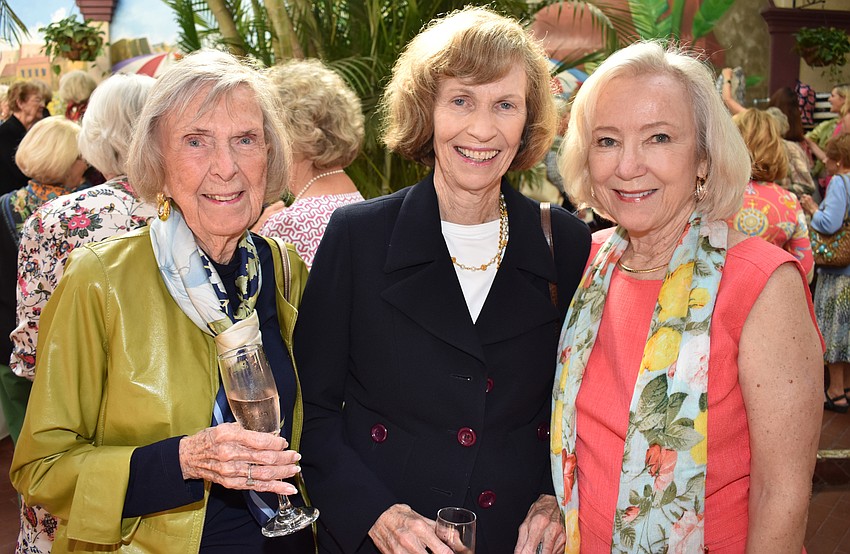 Pat Donegan, Nolia Stephan and Rita Davidson