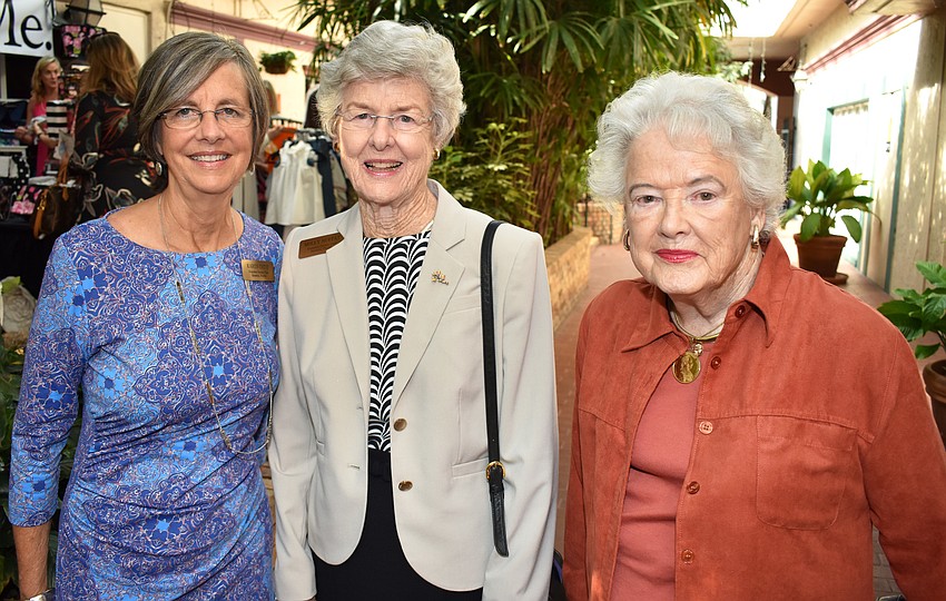 Karen Crete, Molly Moffat and Carol Davenport