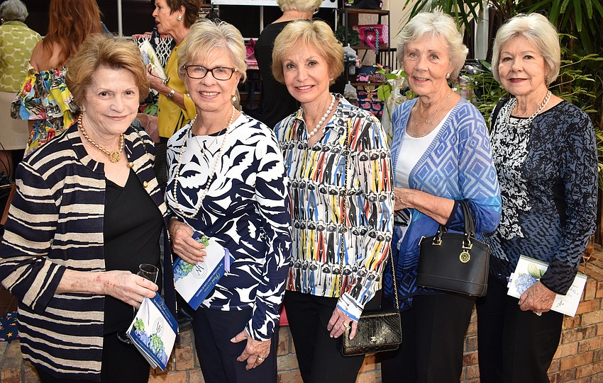Glenda Miller, Sharon Howze, Linda Firkins, Joan Wittmer and Bettye McCurry