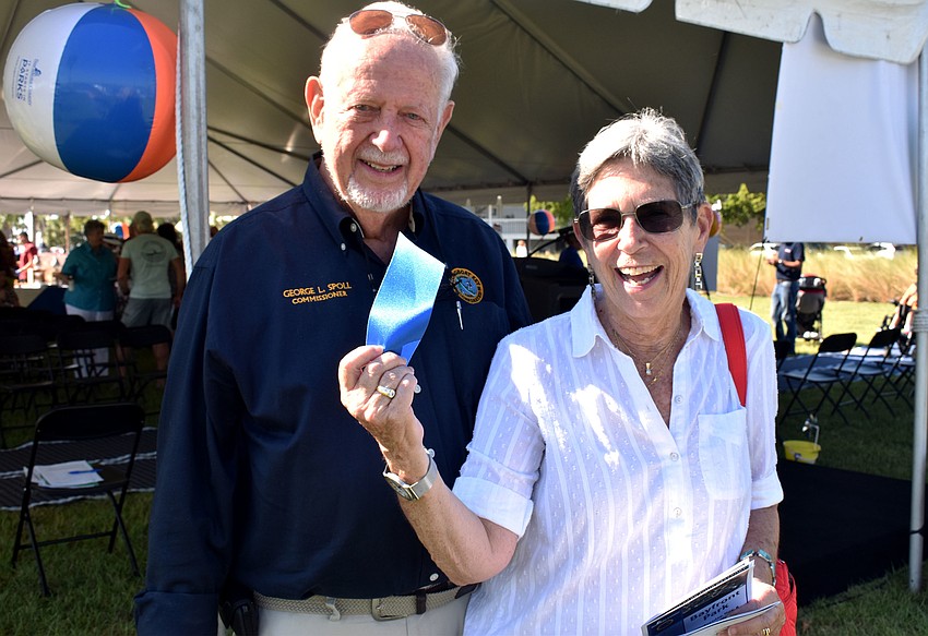Town commissioner George and Madelyn Spoll