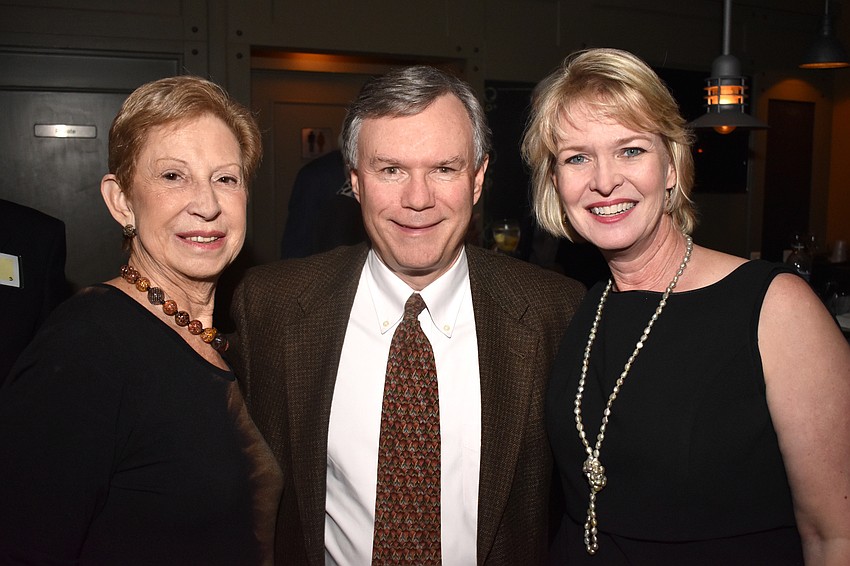 Carol Camiener with Jay and Veronica Brady