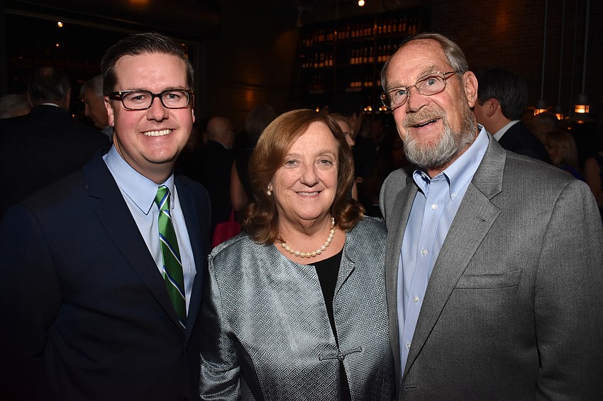 Andrew Lundin, Bonnie McIntyre and William Noohan