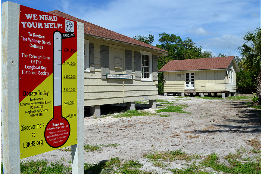 The historic cottages on Longboat Key could become the home of the town&#39;s historical society.