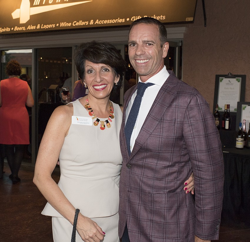 Forty Carrots E.D. Michelle Kaprelian and WWS Co-Chair Geoffrey Michel