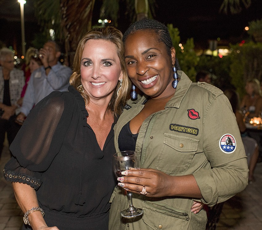 Sharon Frank and Tomeika Koski