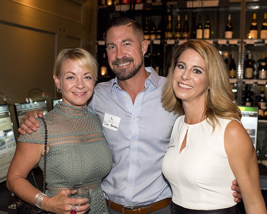 Karen Misantone, Dan Starostecki and WWS Co-Chair Tina Granthon