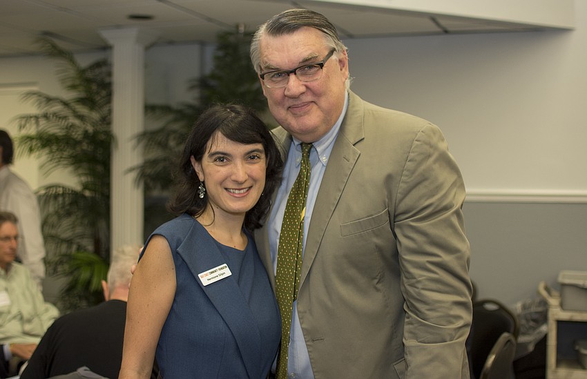 Hermione Gilpin and Jim Roque