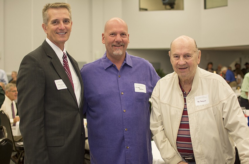 Peter Abbott, Michael Paterno and Marco Paterno