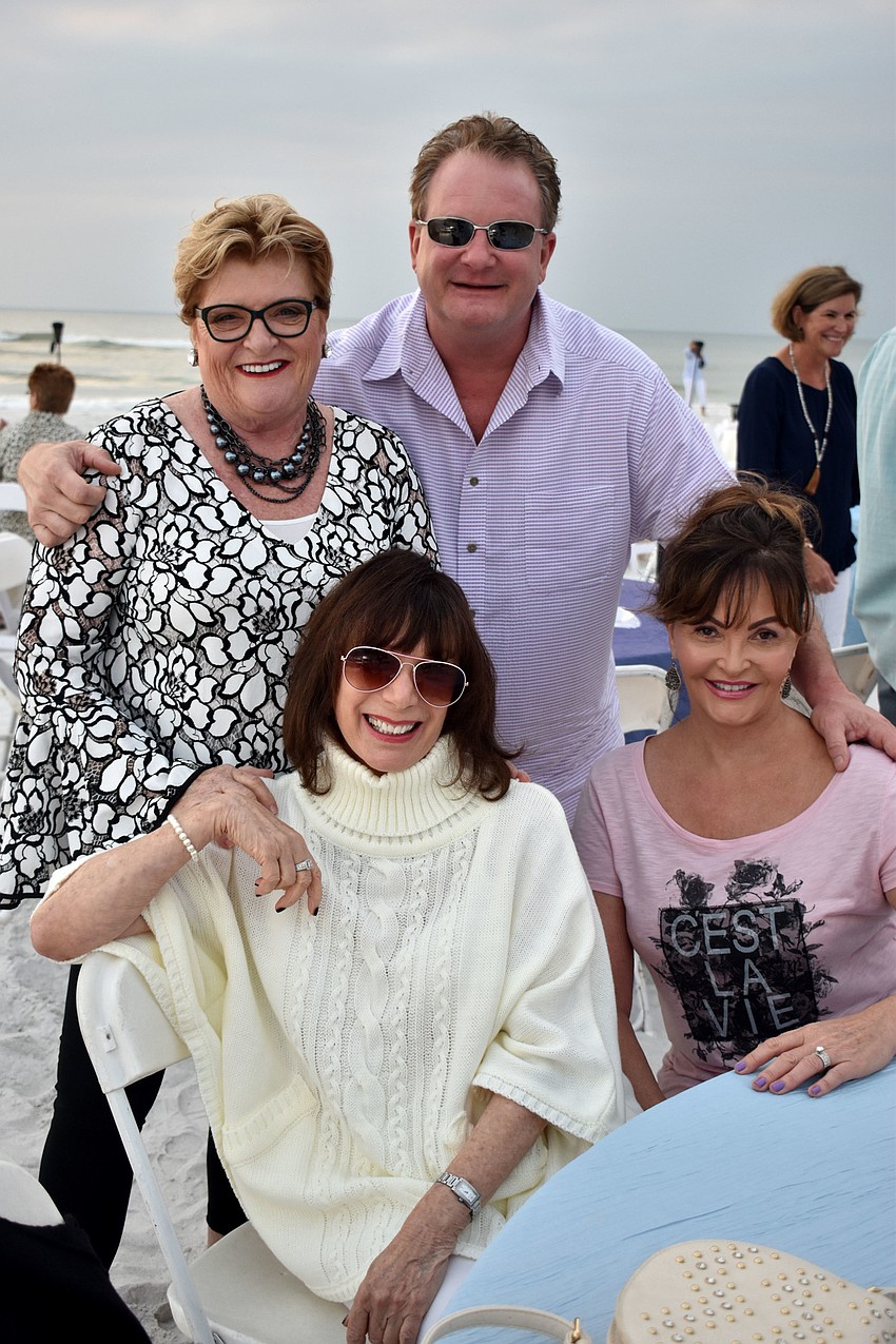 Maureen Horn, Lynn Walters and Rich and Chris Meyers