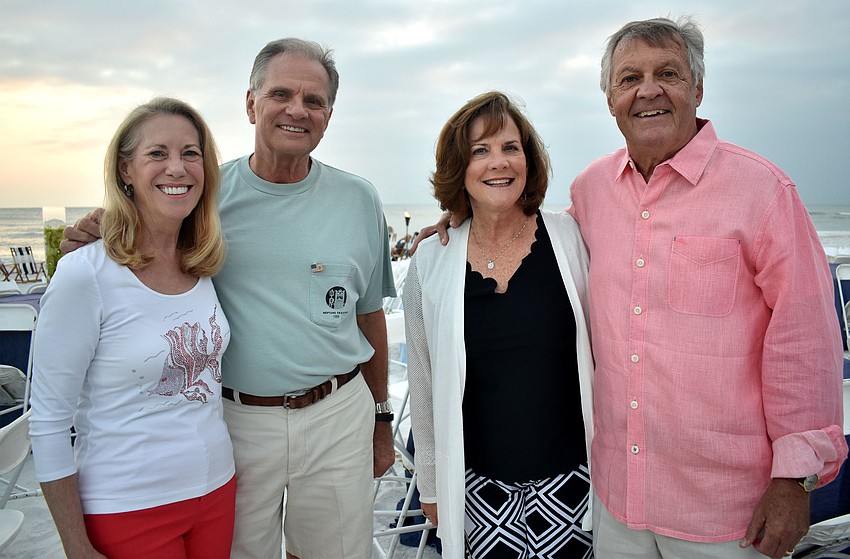 Ronnie and Rich Tobin and Deborah and John Gardner