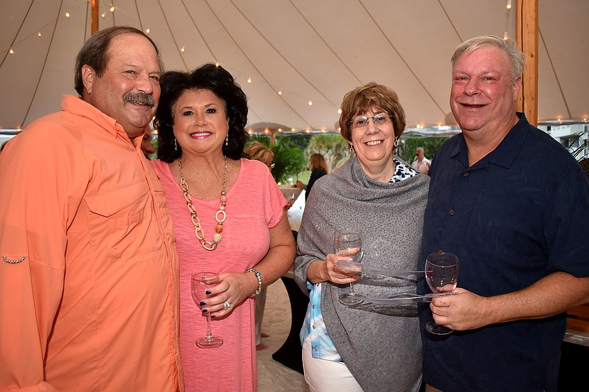 David Cohen, Luellen Henderson and Diane and Richard Mason