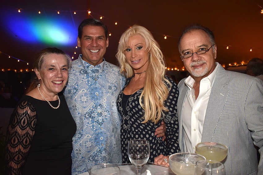 Cathy Bruschi, Ron and Susan Chapman and Damian Bruschi