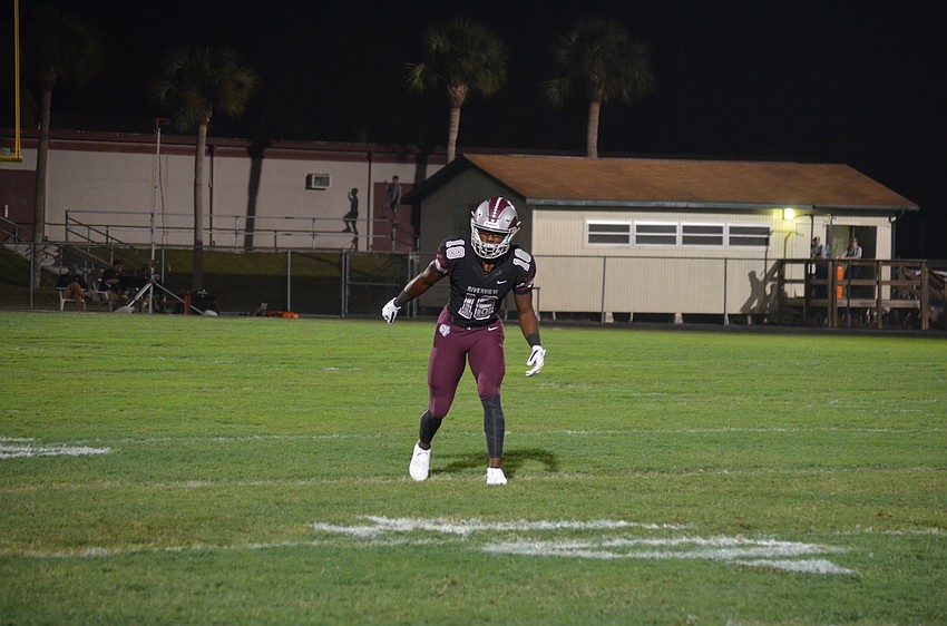 Stephon Turner checks in as an eligible receiver.