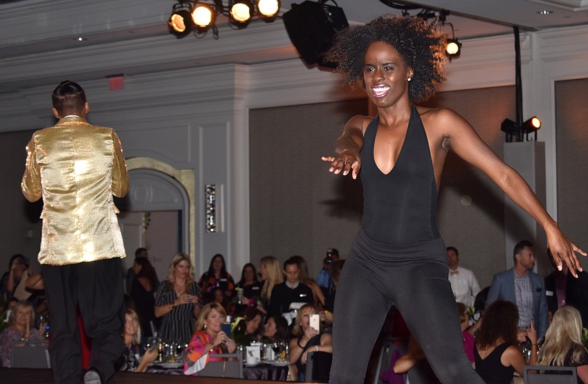 Dancers perform in the program opener with several members of Westcoast Black Theatre Troupe.