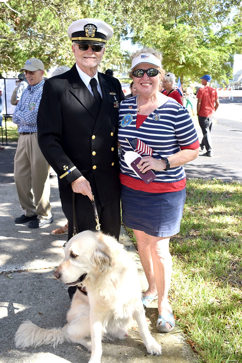 Ed and Betty Burton with Sammy