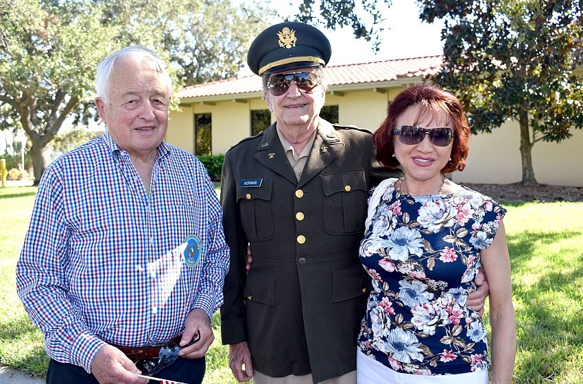 Clancy Schueppert, Mel Norman and Tetyana Wenger