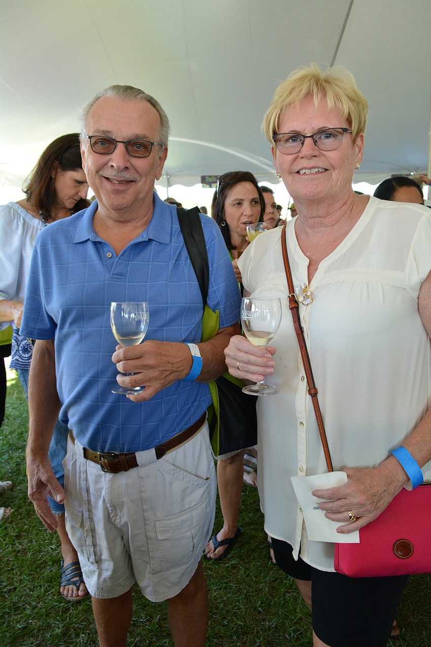 Jim and Kathy Baker, of Lakewood Ranch, attend for the third year.