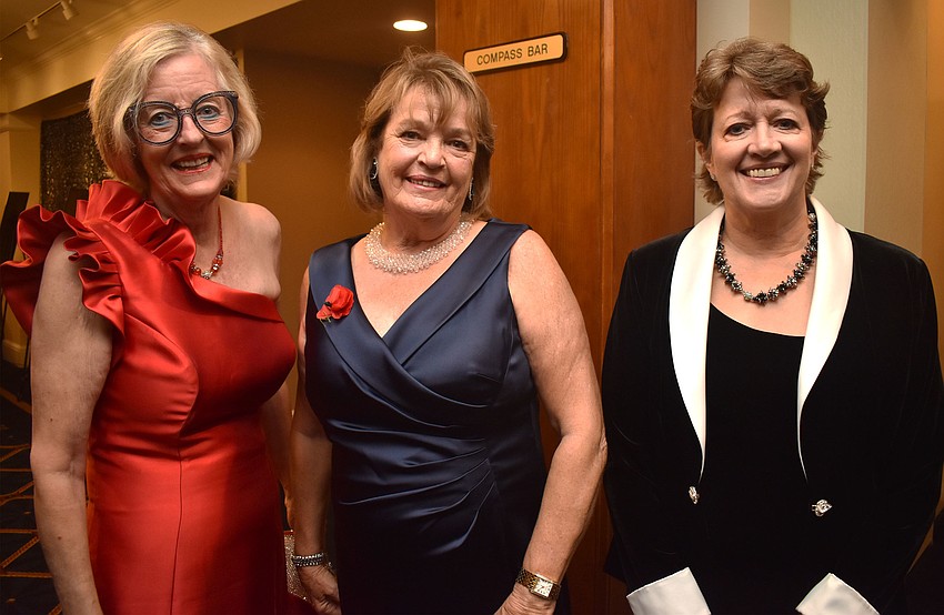 Annette Lloyd, Patti Lowe and Roseanne Roble