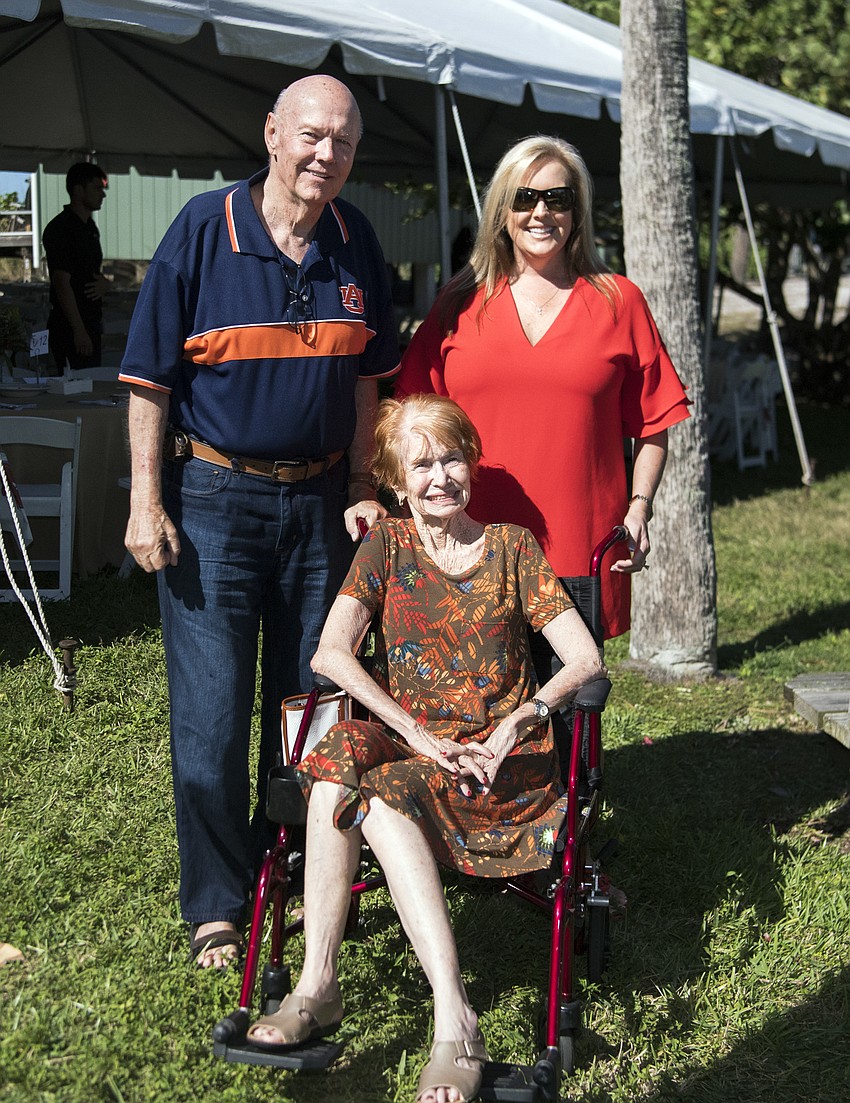 Tom Dignam, Leslie Edwards and Annette Dignam