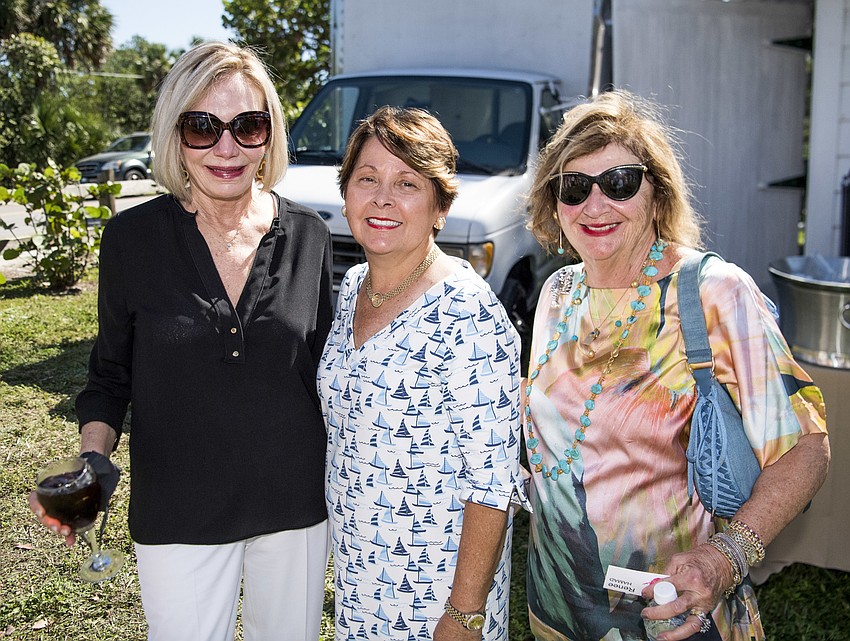 Hillary Steele with Kathy Coffey and Renee Hamad