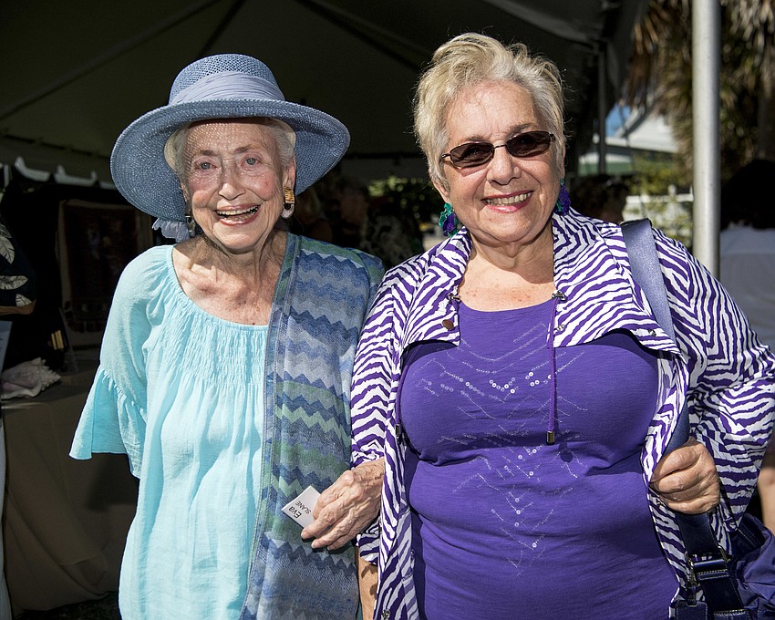 Eva Slane with Carole Kleinberg