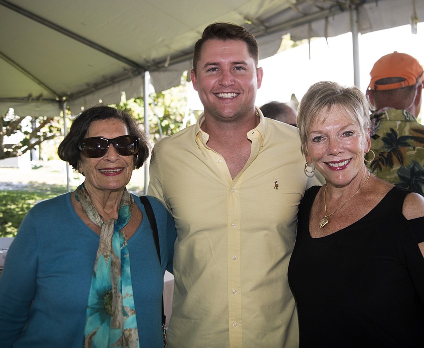 Jennifer Gemmeke with Bart Lowther and Barb Tye