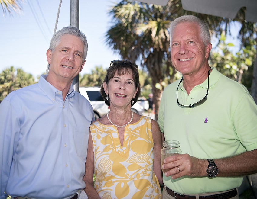 Ric Coffey with Becky and Dennis Maiotti