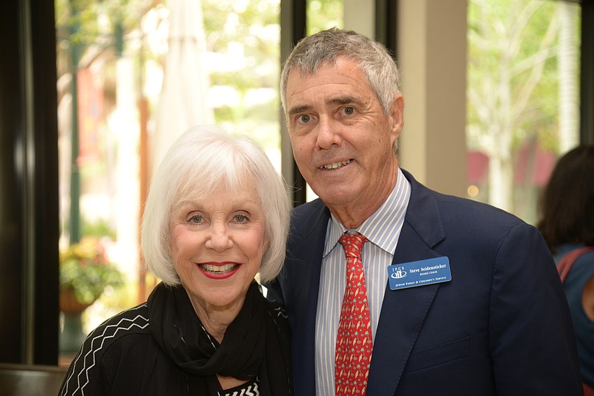 Margery Barancik and Steve Seidensticker