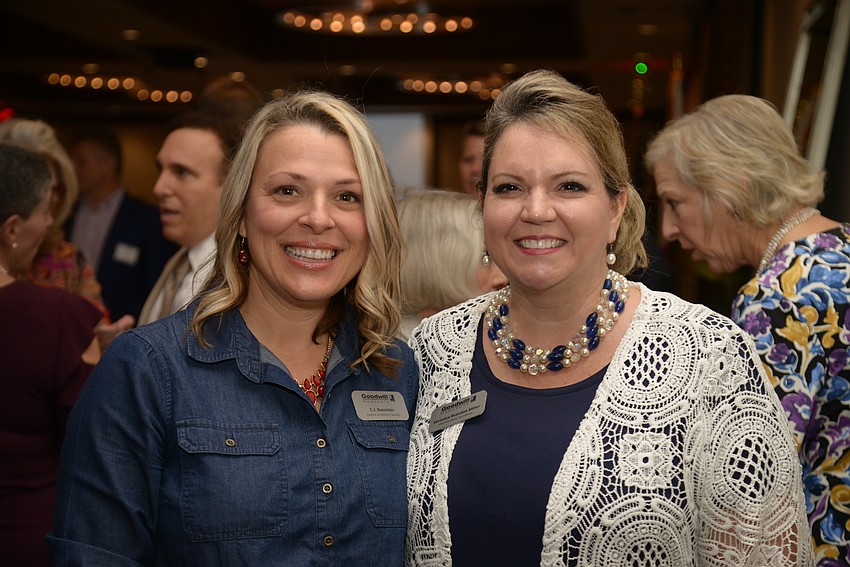 C.J. Bannister and Veronica Brandon Miller