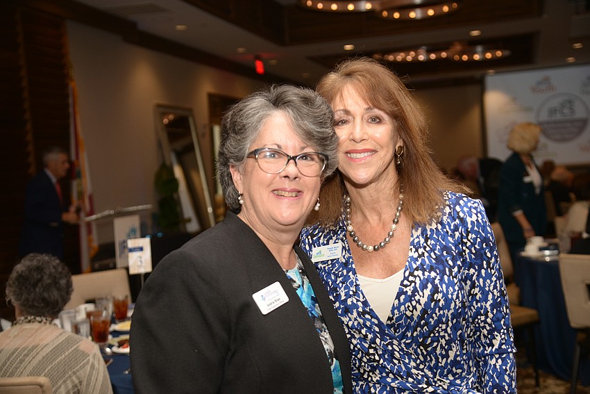 Andria Bilan and Pamela Baron