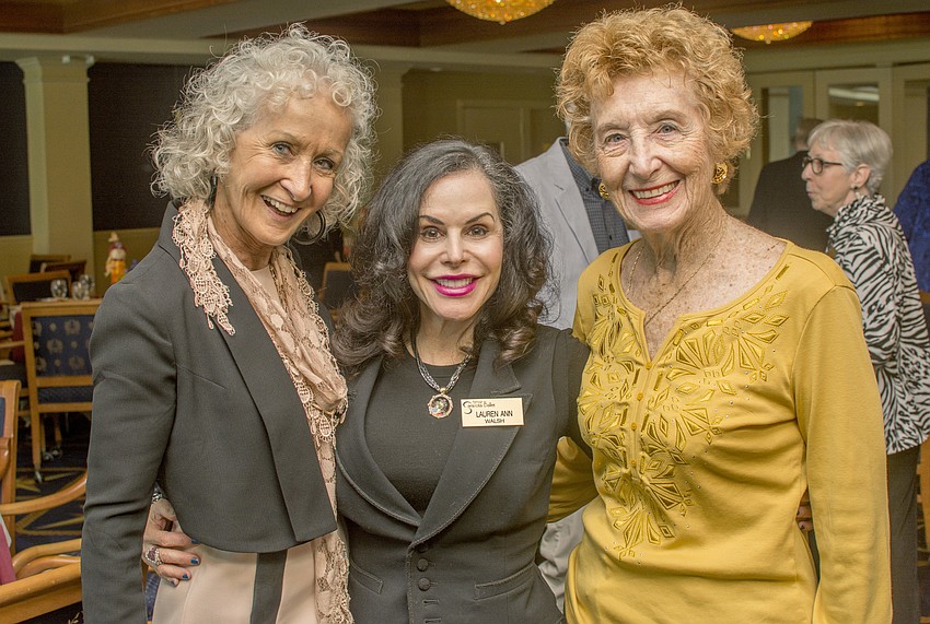 Sandy Cowing, Lauren Ann Walsh and Bobbye Schott