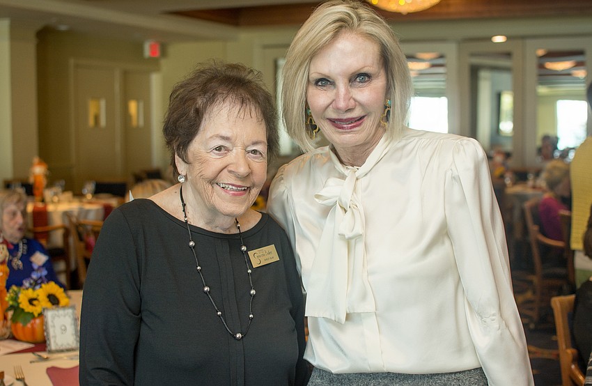 Shirley Blair and Hillary Steele