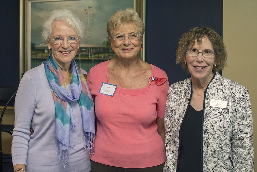 Katie Couchot, Johan Mathews and Jean Huber